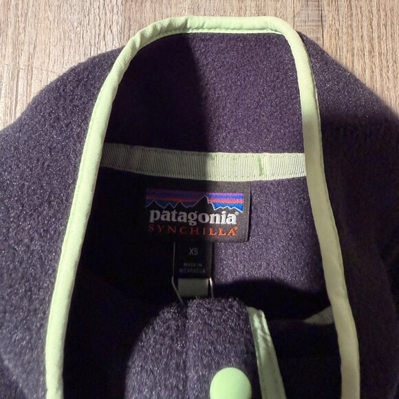 Patagonia Synchilla Pullover Fleece, Women's Size Extra Small, New with no Tags - Picture 3 of 4